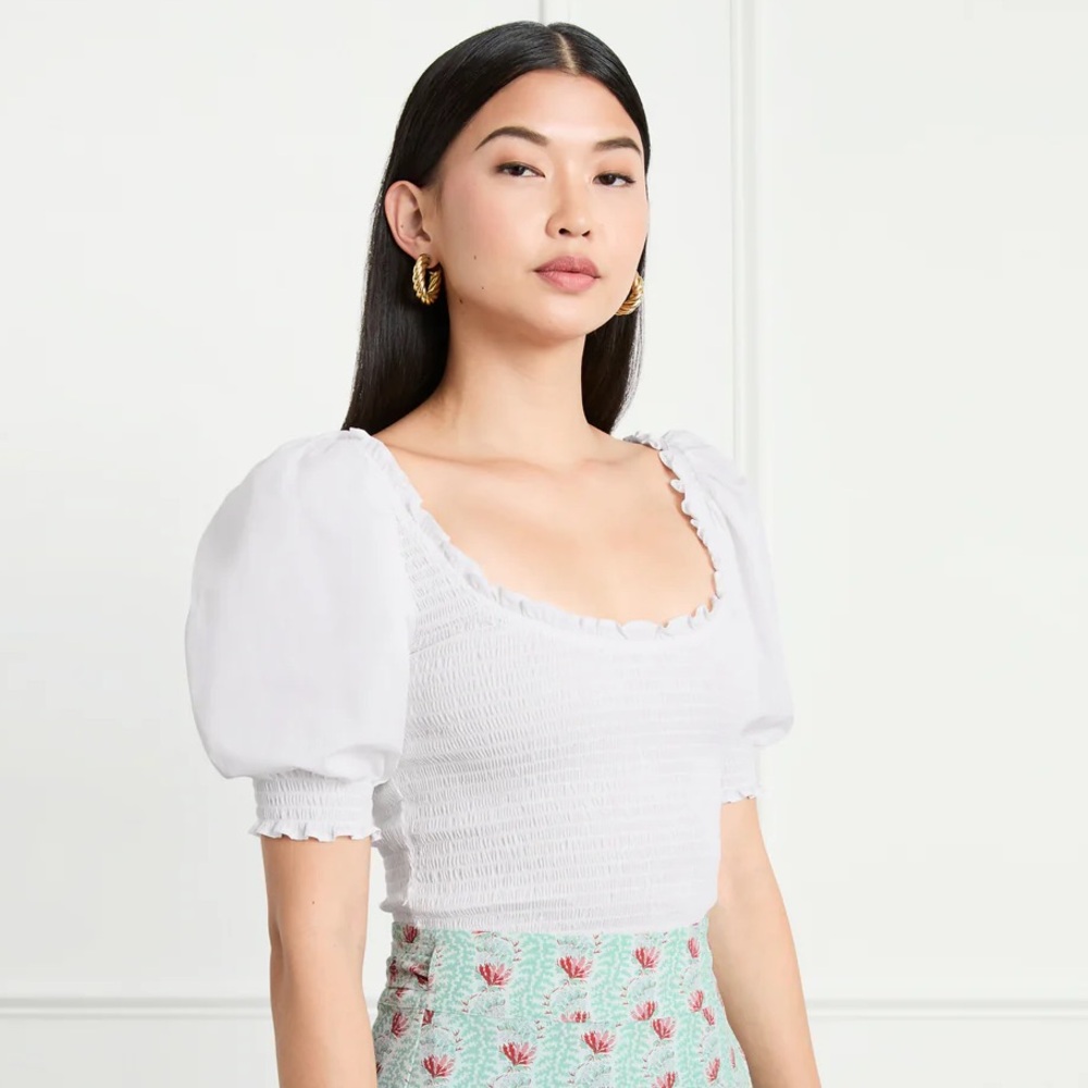 Hill House Aiko Nap Top in White, Like New, Size XS